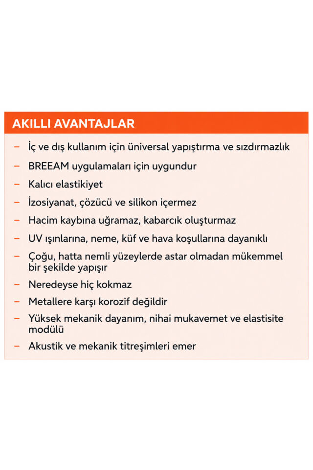 H550 Yüksek Kalite Genel Amaçlı Hibrit Mastik ve Yapıştırıcı Gri Renk 290 ml