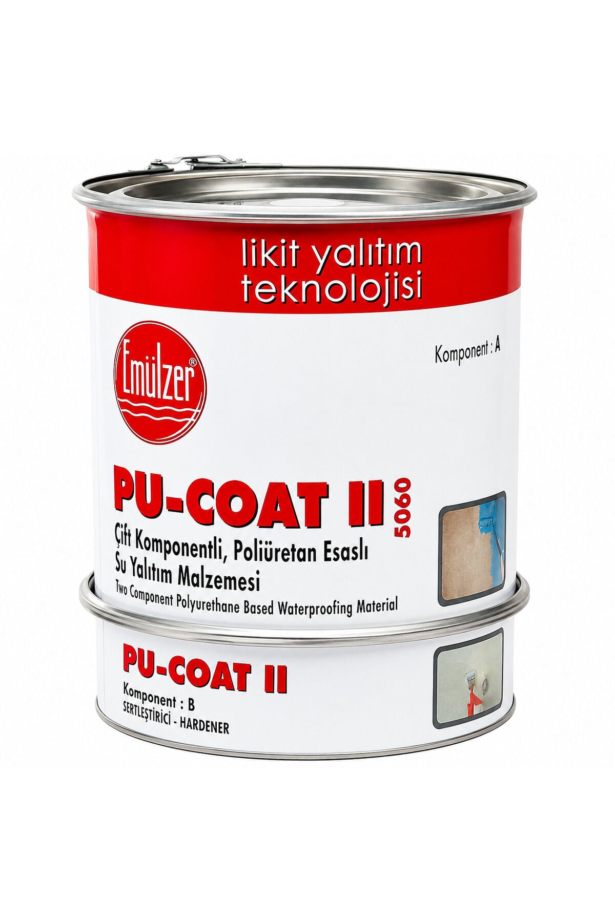Pu-Coat II İçme Suyu Depoları İçin İzolasyon Kaplaması 5+1 Kg Set