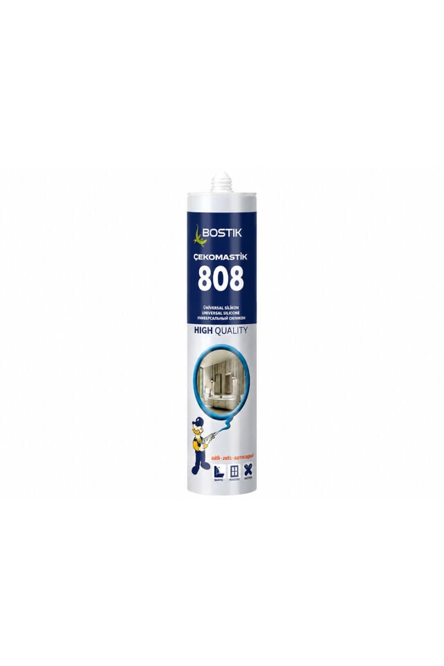 Çekomastik 808 Silikon Beyaz Renk 280 ml